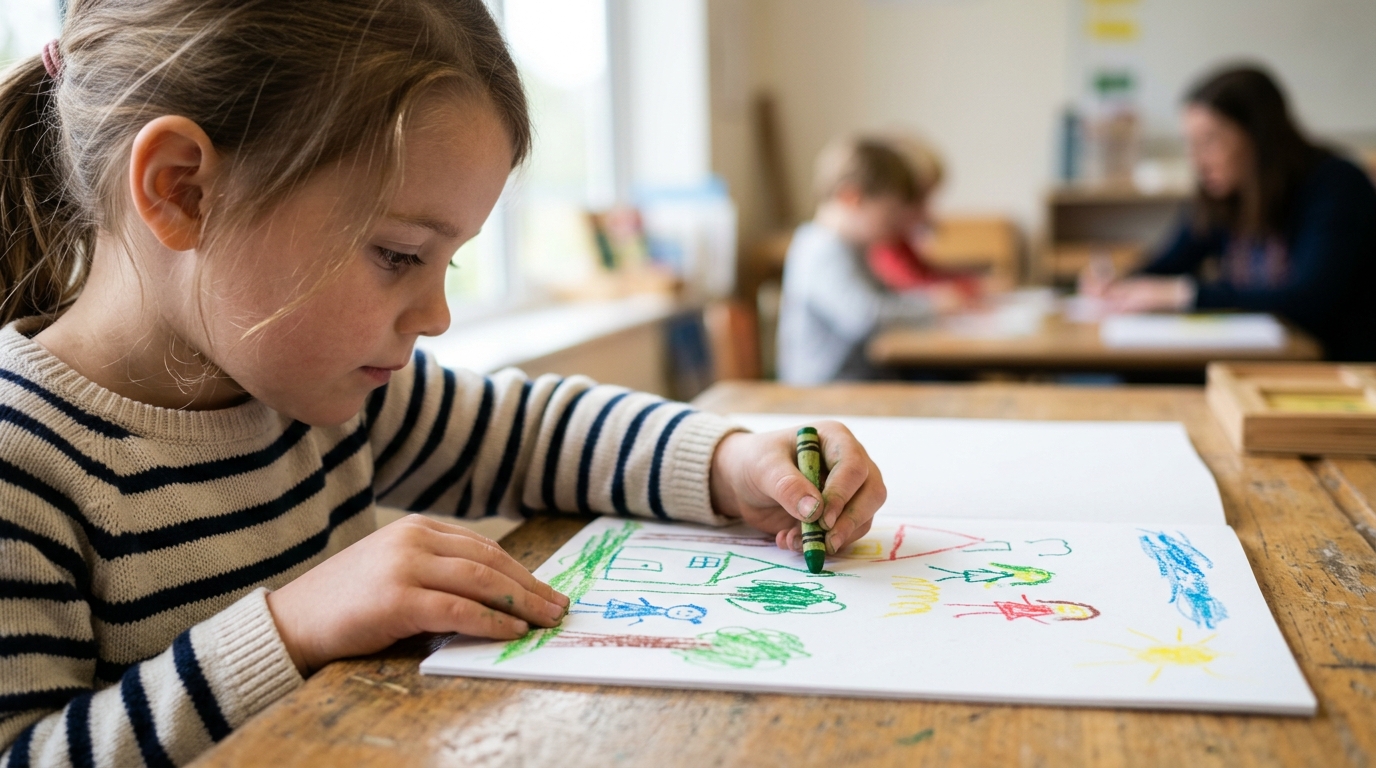Child drawing assessment