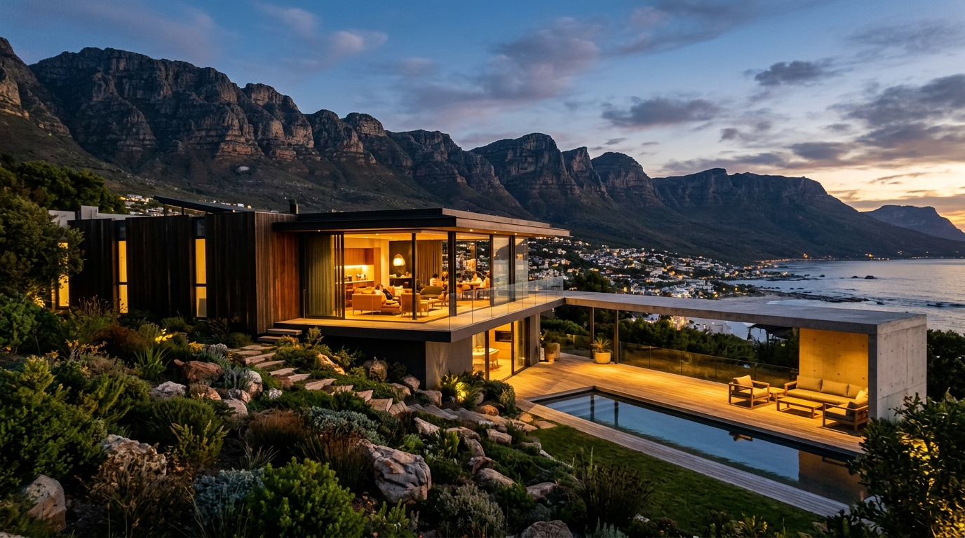 Cape Town evening landscape