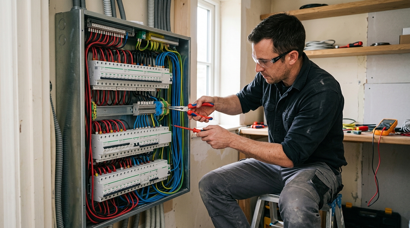 Residential wiring and DB boards