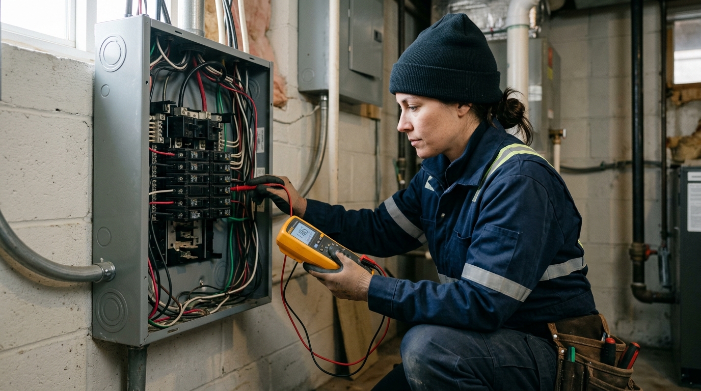 Electrical fault finding and testing