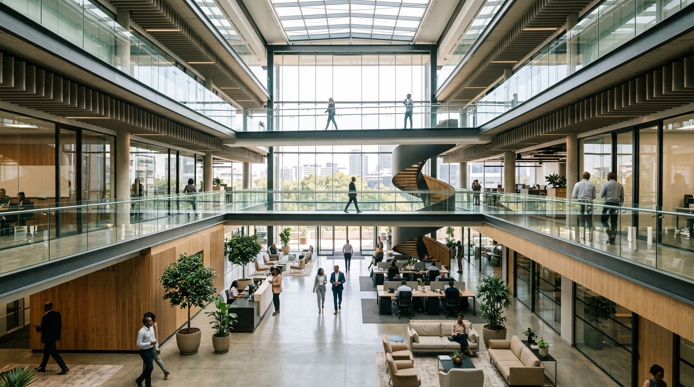 Professional business environment