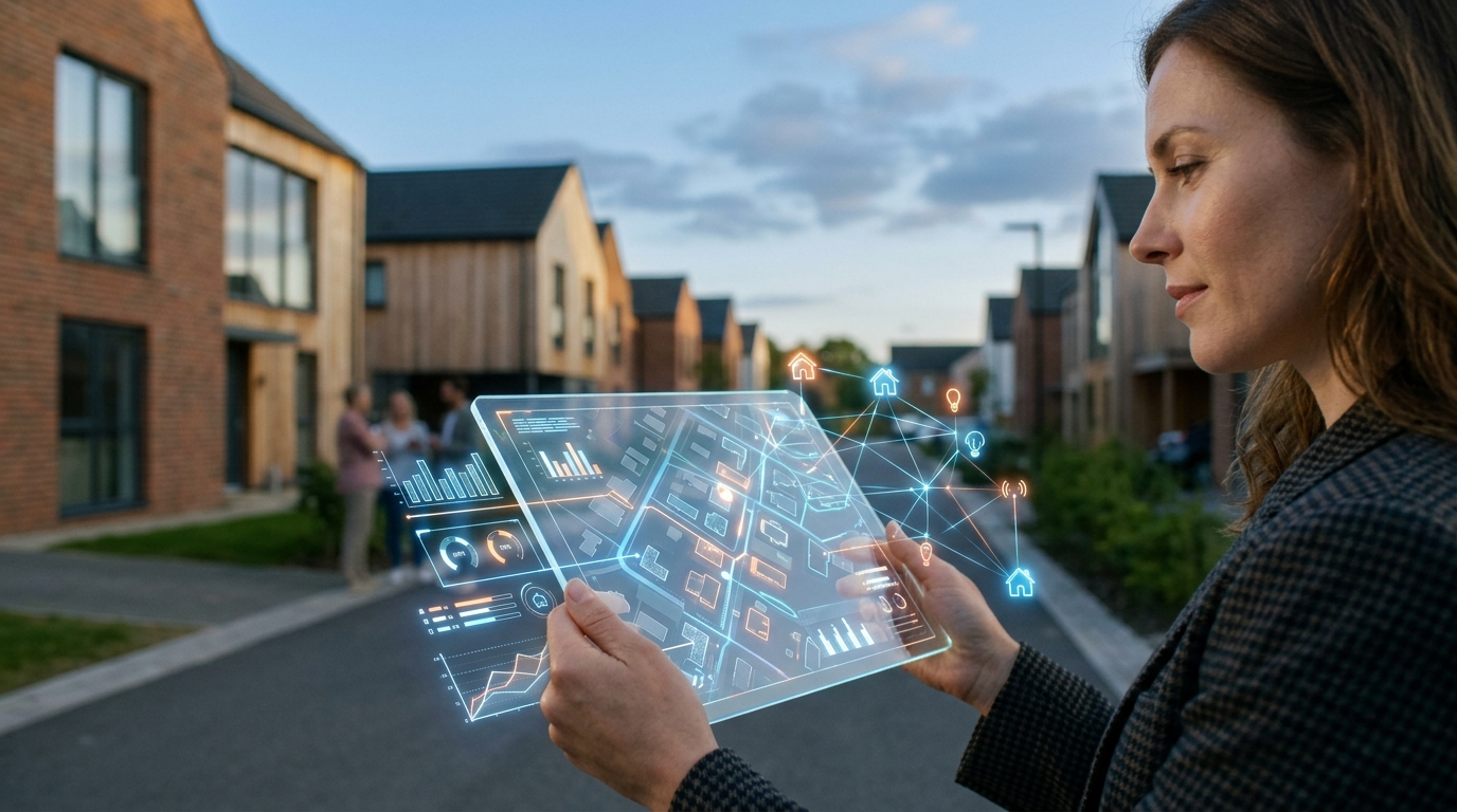 Smart Home Infrastructure Graphic