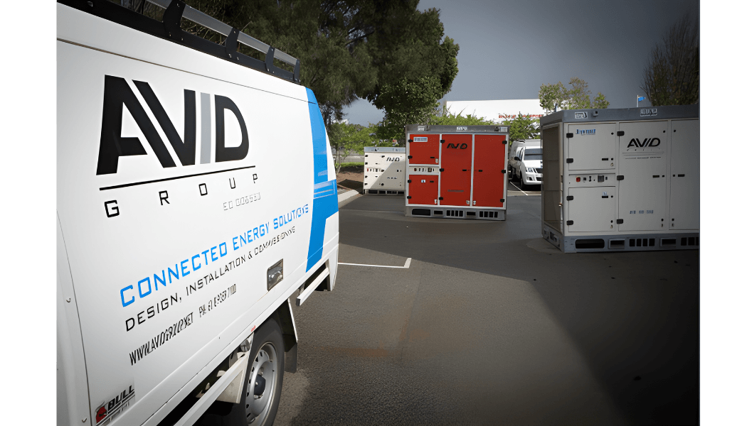 Avid group service vehicle and equipment