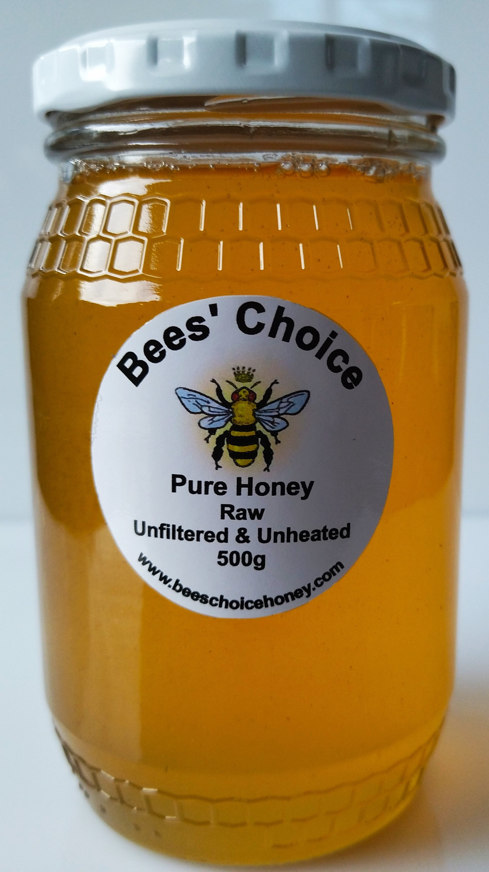 Raw unheated local honey