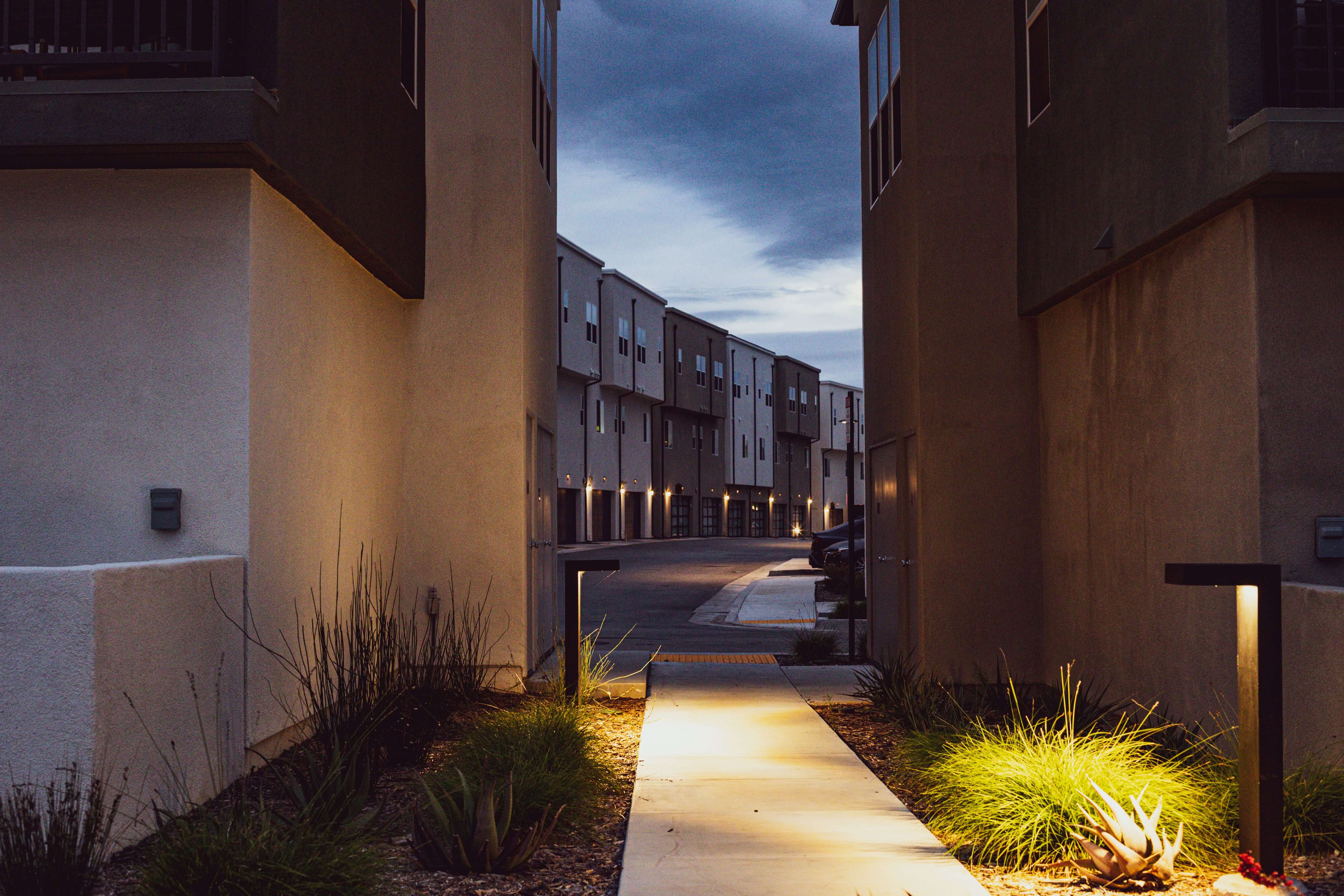 Solar street and area lighting application
