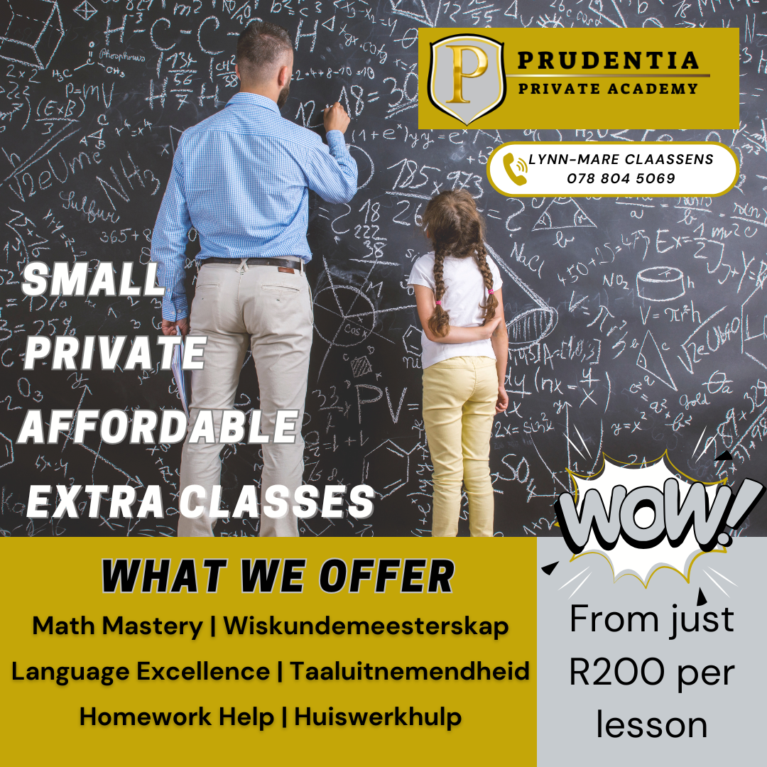 What we offer - Small private affordable classes