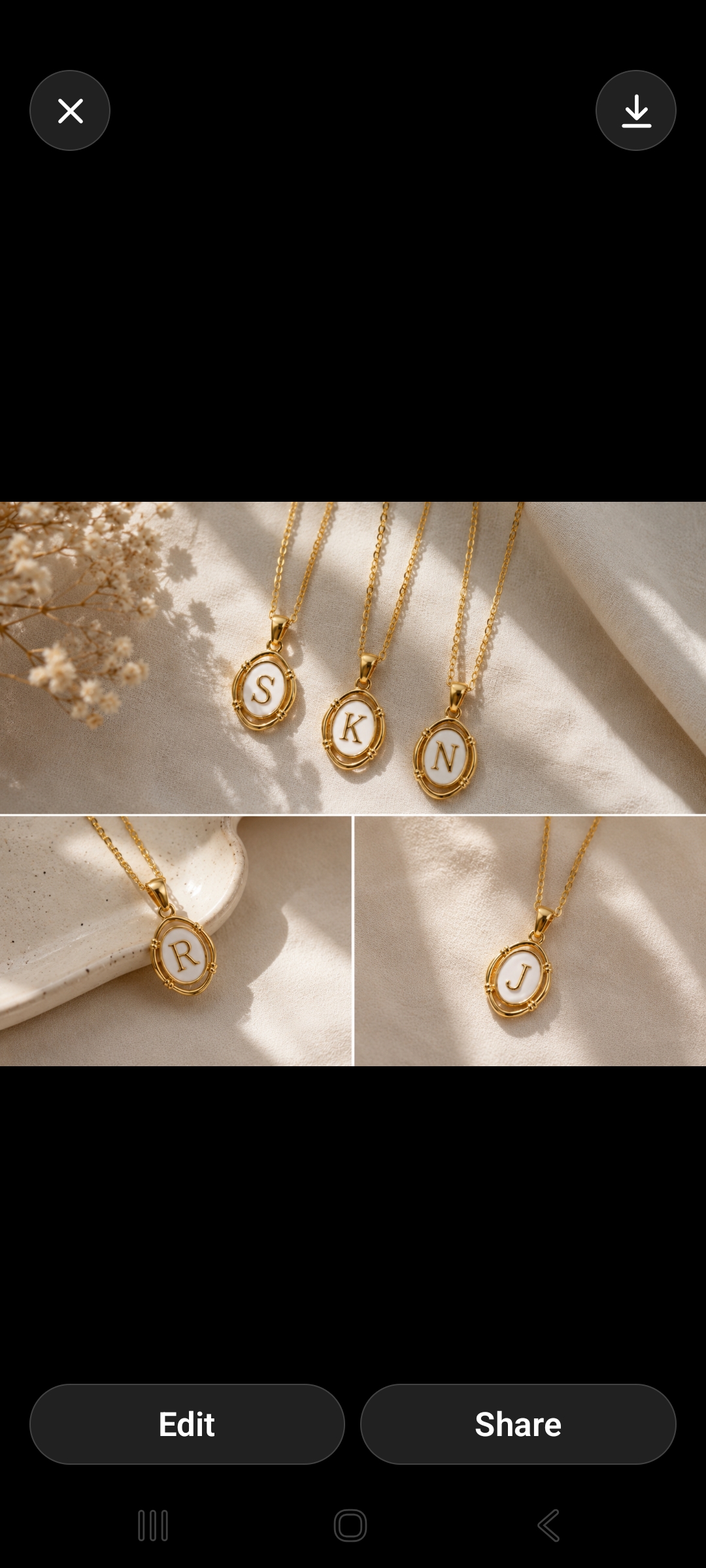 Luxe Initial Necklace